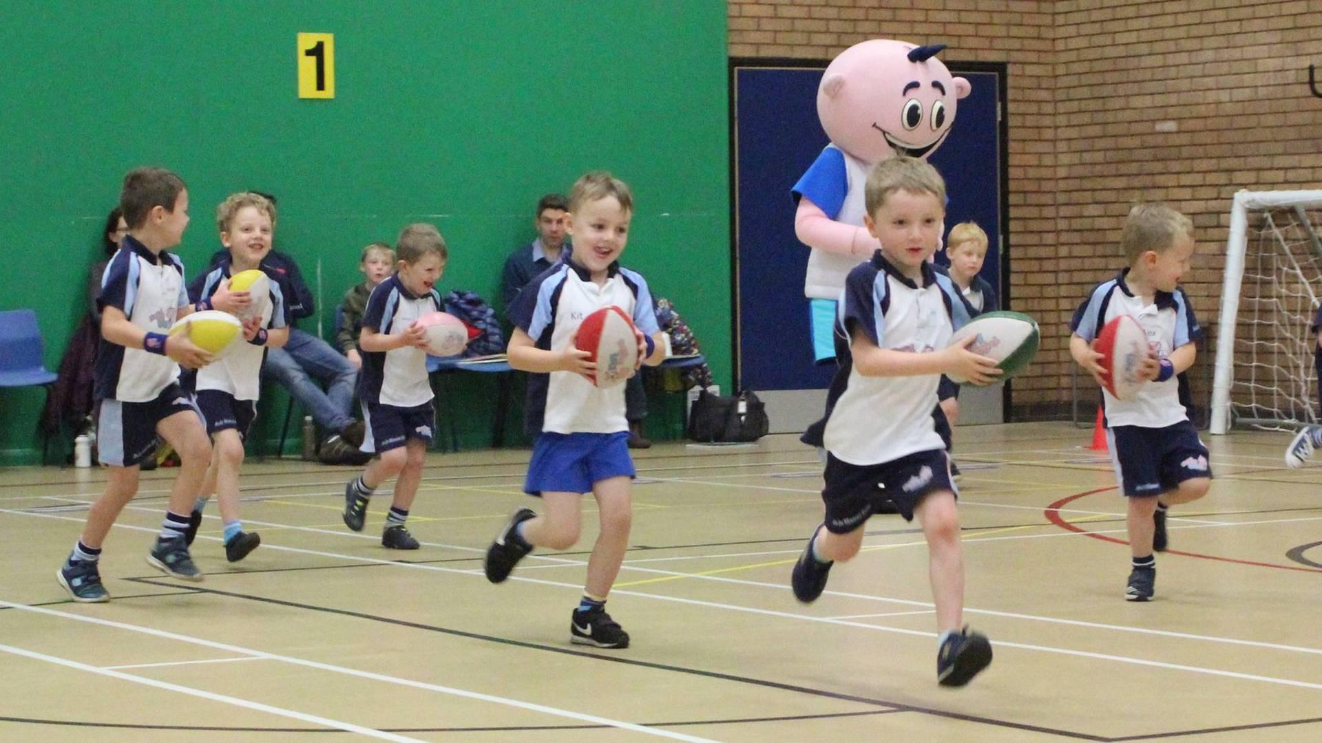 Macclesfield Rugbytots (Tuesdays). photo