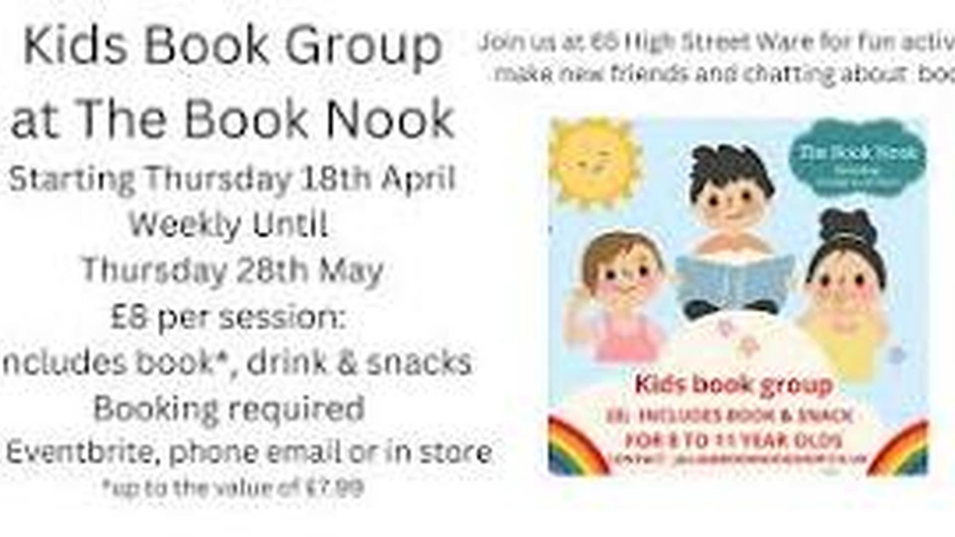 Children's Book Group: weekly club for 8 to 11 year olds photo