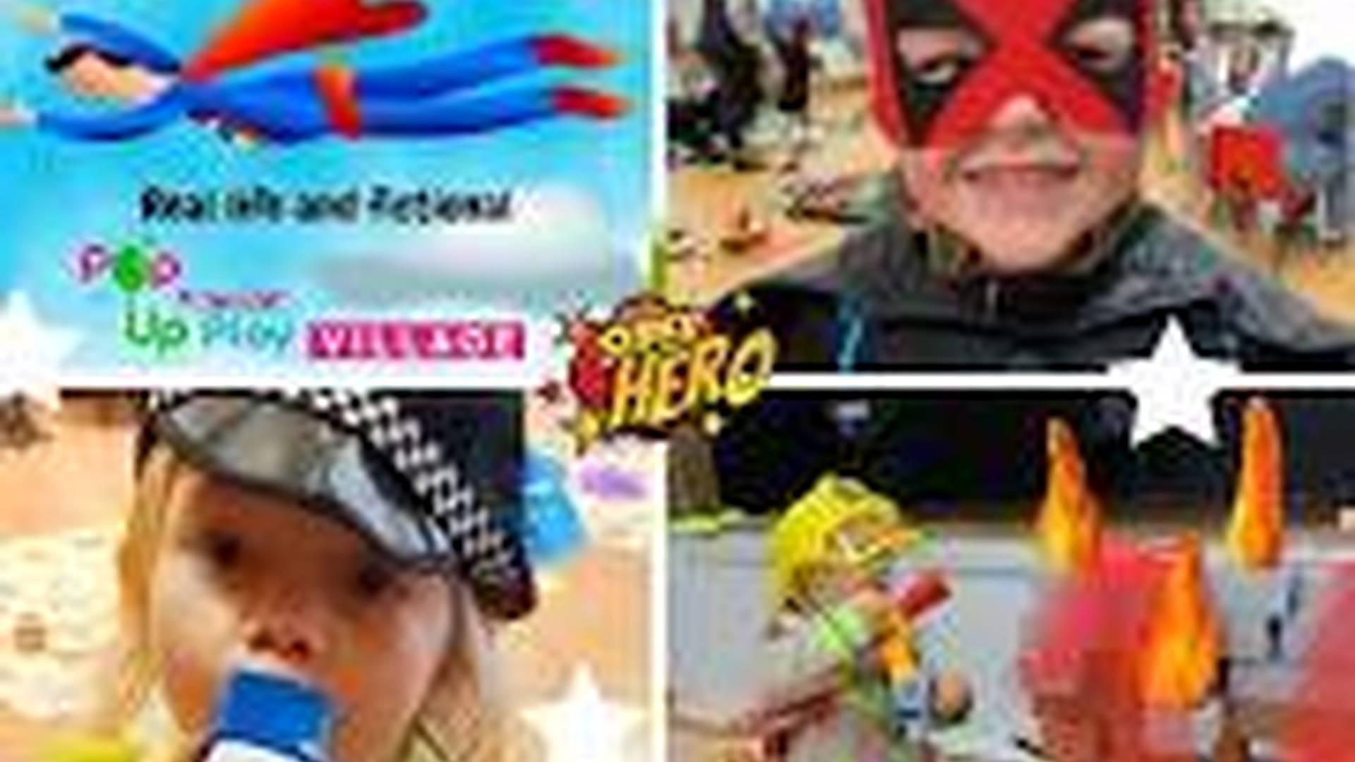 Pop Up Play Village in Bodmin - Superheroes  photo