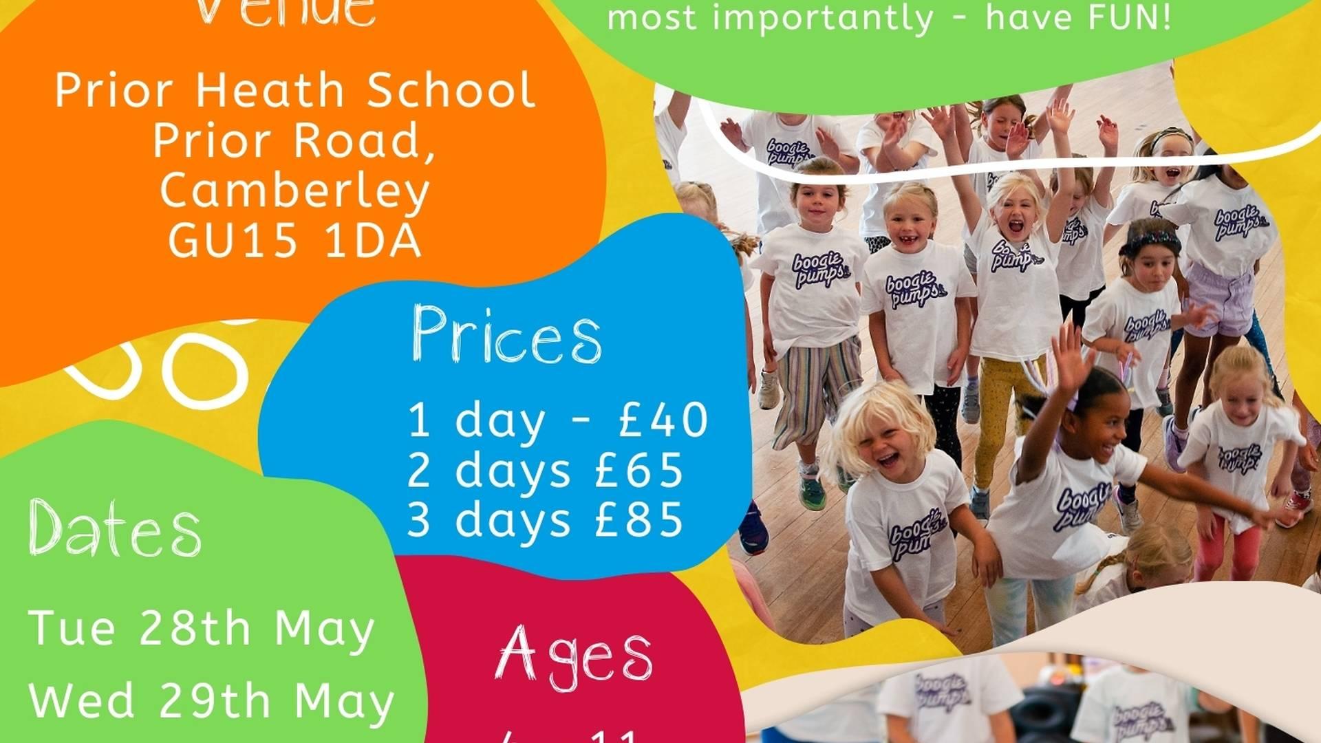 Boogie Pumps Camberley, May Half Term Theatre Camps photo