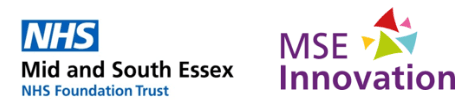 MSE (Mid and South Essex) Innovation Fellowship logo