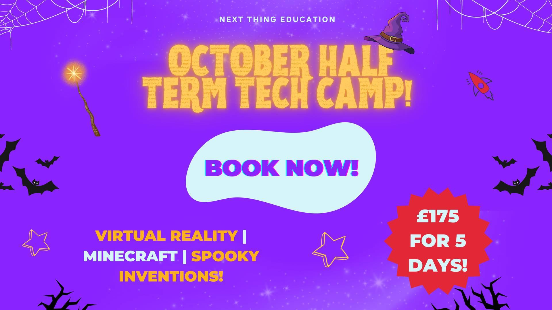 October Half Term Kids Tech Camp photo