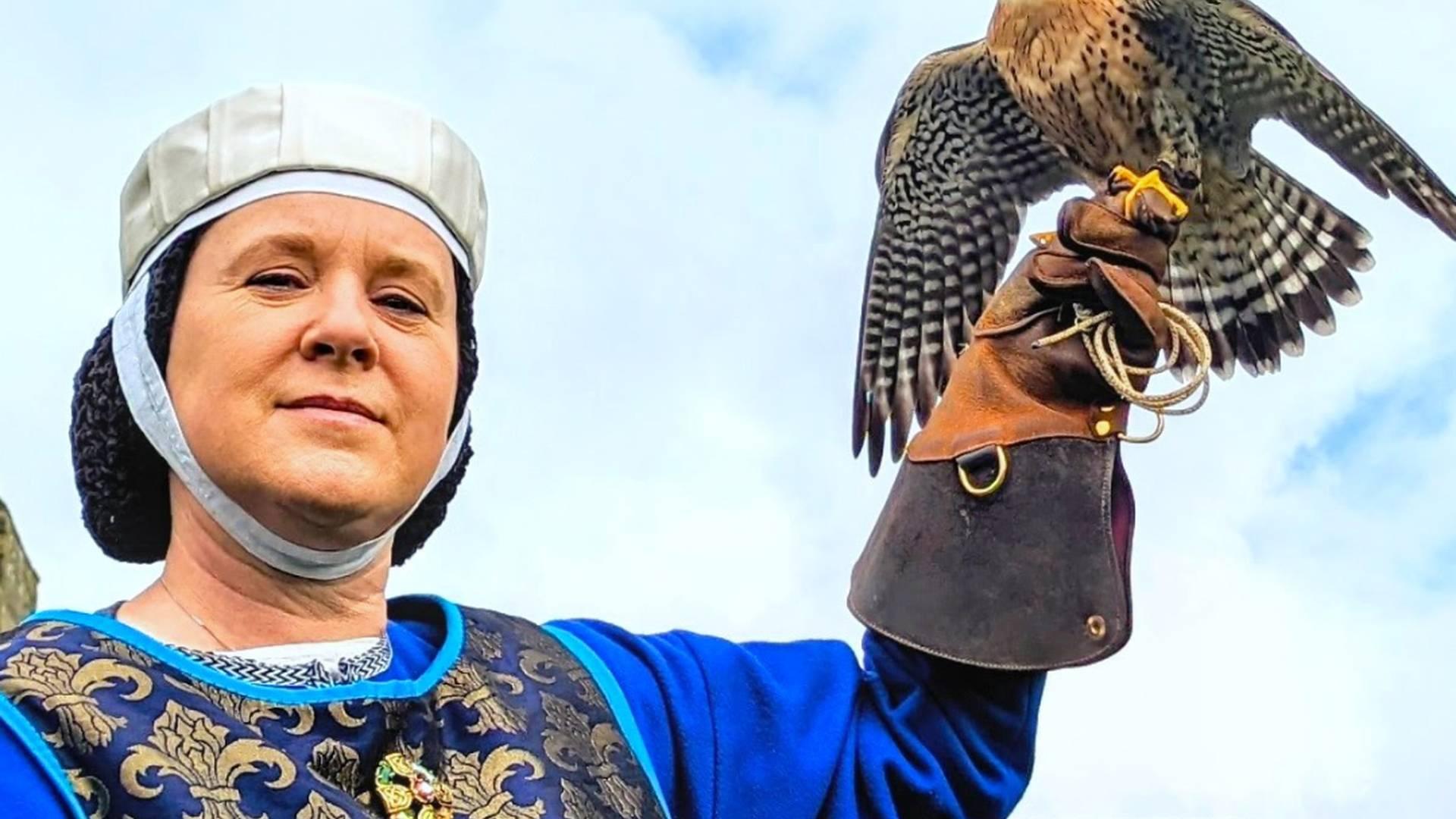 Medieval Falconry At Dover Castle photo