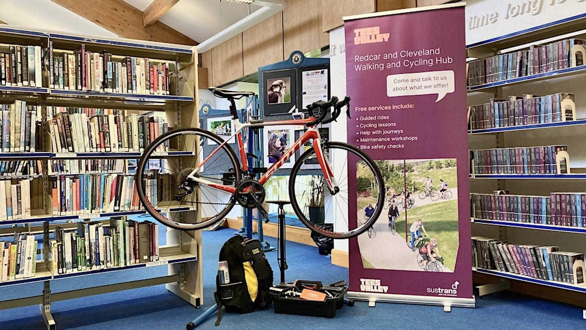 Dr Bike at Guisborough Library photo