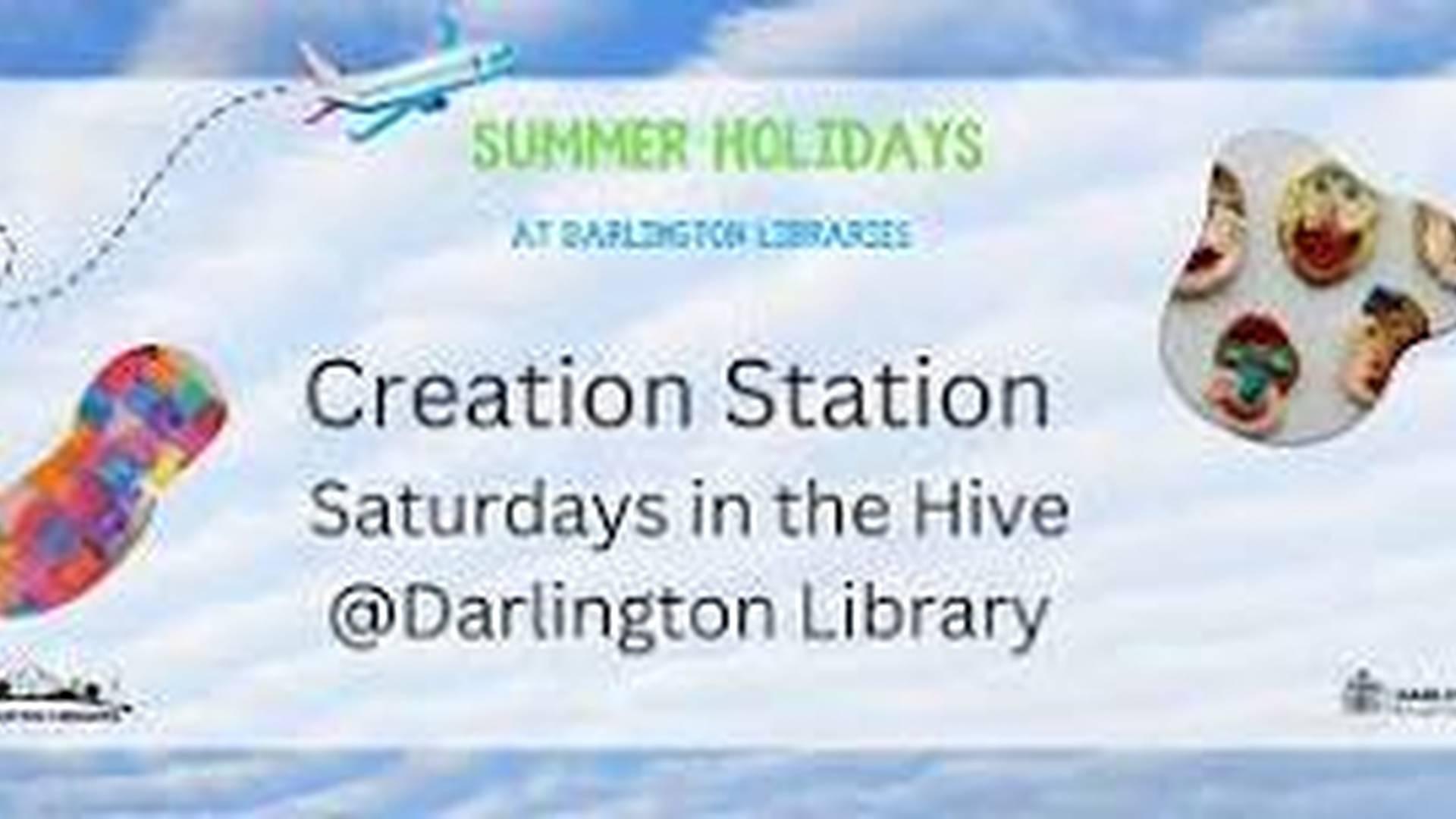 Creation Station @ Darlington Library photo