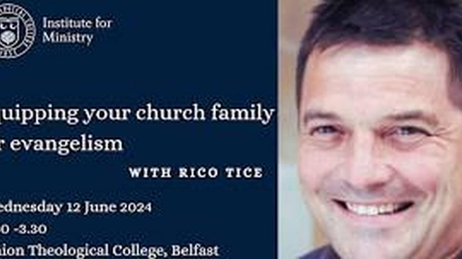 Equipping your church family for evangelism, with Rico Tice photo
