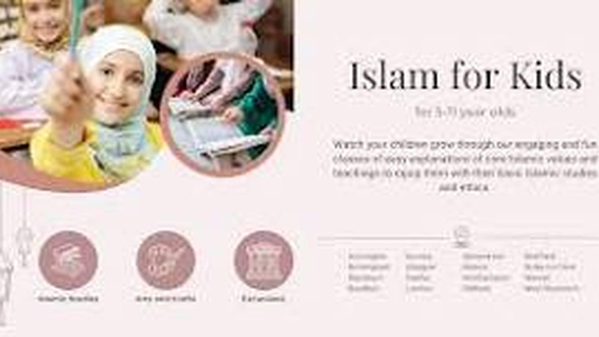 Islam for Kids Classes | Glasgow photo