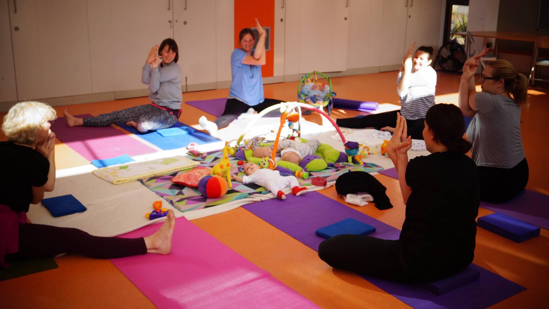 Amanda's Mum and Baby Yoga photo