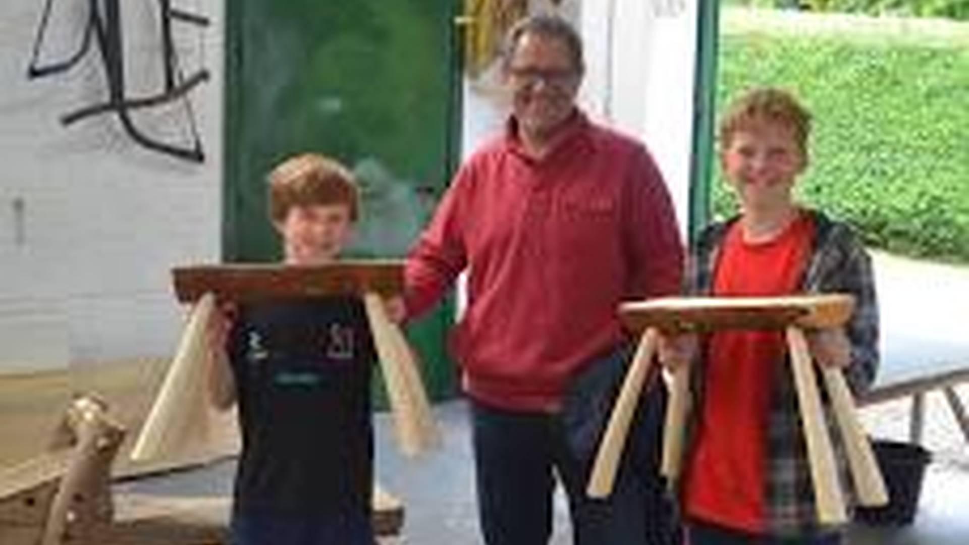 Kids and Parents: Make a Rustic Stool - 1 Day (Fully Booked) photo