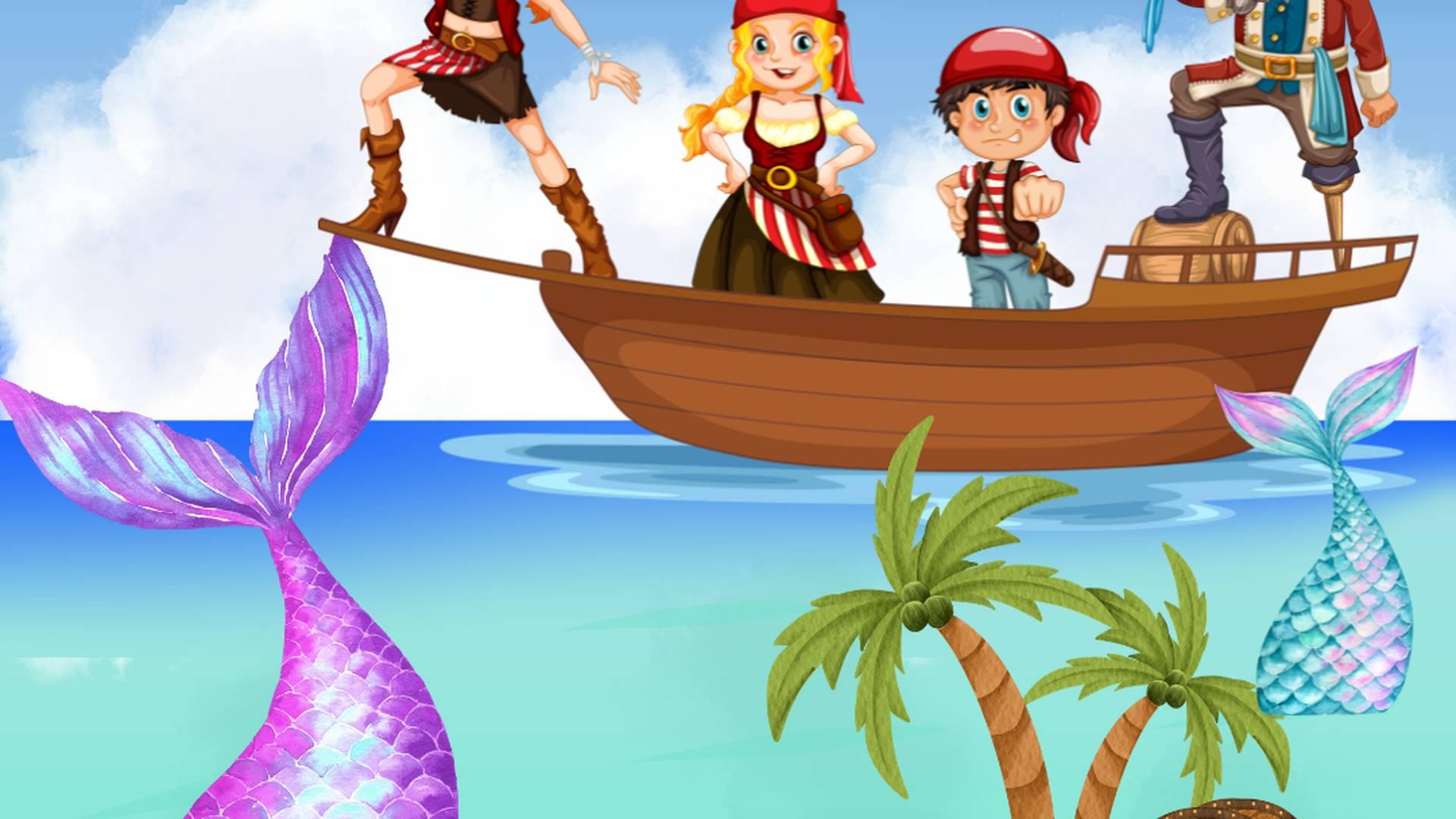 Pirates and Mermaids workshop photo