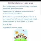 Sticklebacks Baby and Toddler group logo