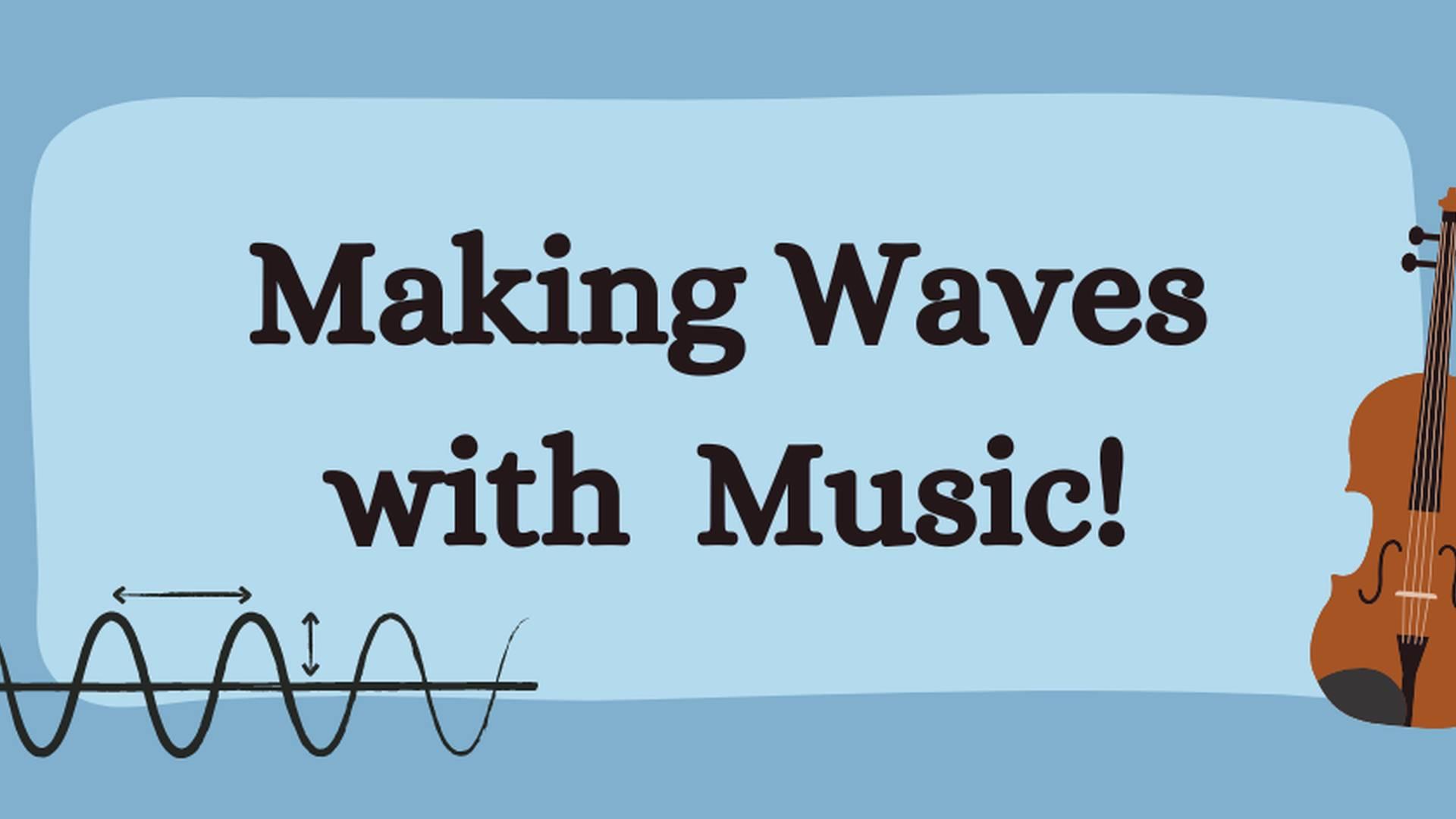Making Waves with Music: A Physics-Inspired Family Session photo