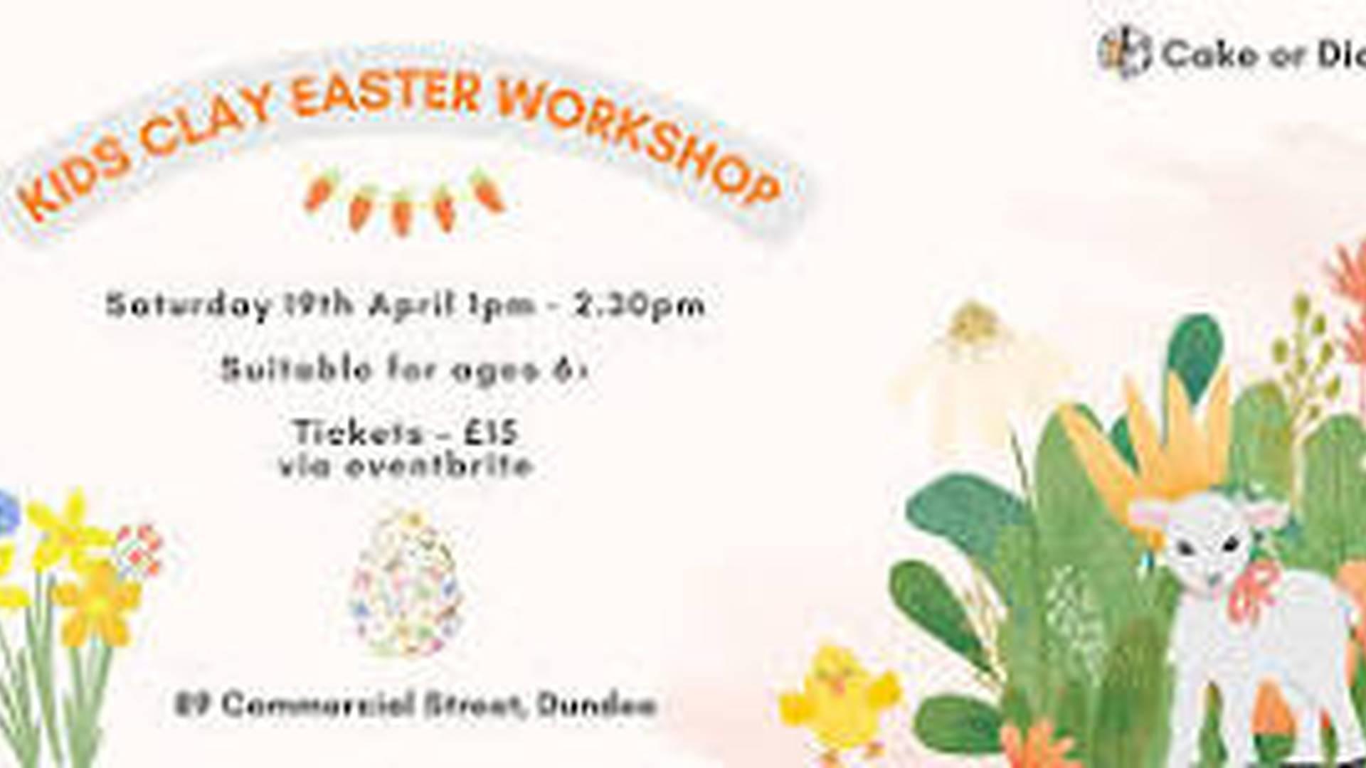 KIDS - COLOURFUL CLAY - EASTER WORKSHOP photo