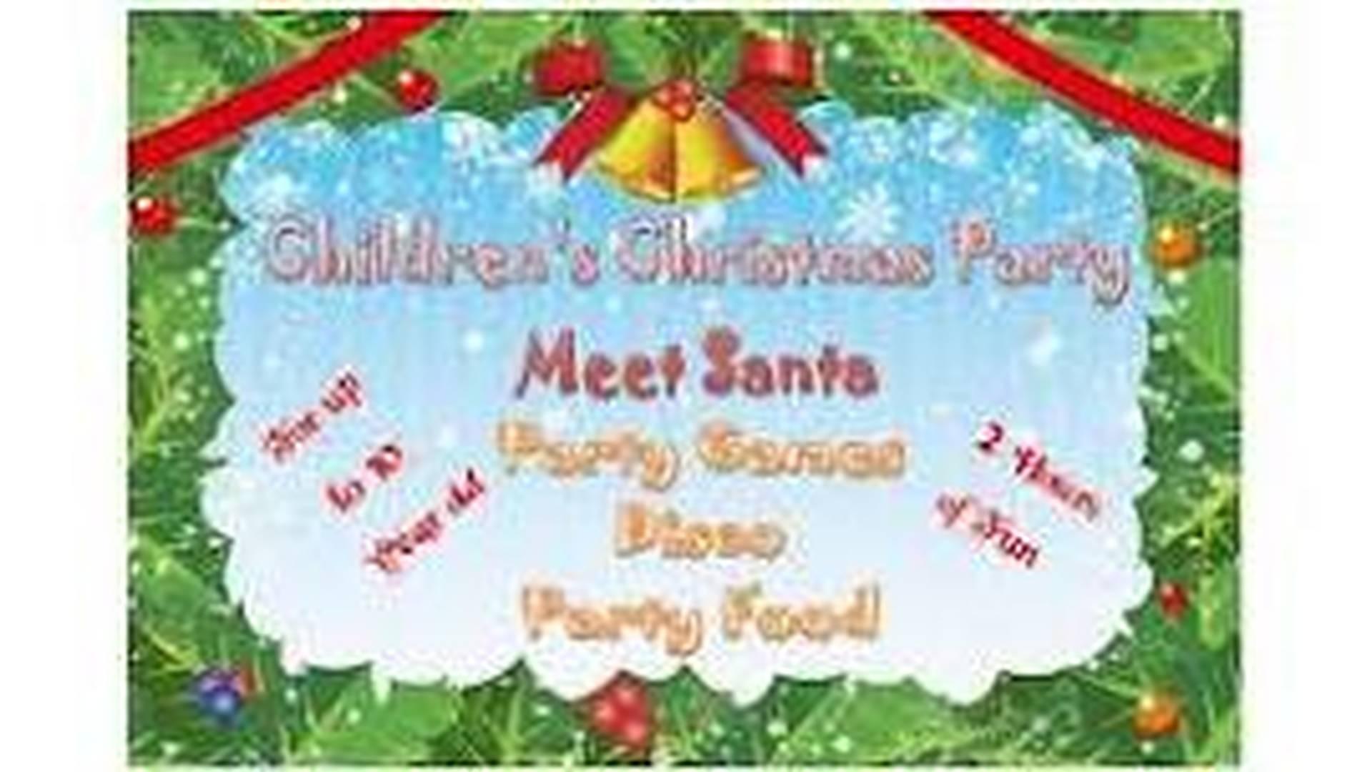 Children's Christmas Party and Meet Santa photo