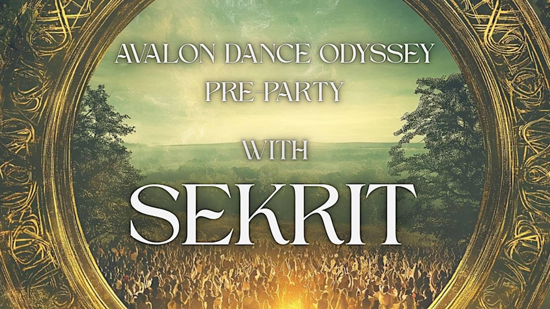 Ecstatic Dance Pre Party feat Sekrit & Wilderthorn - AVALON DANCE ODYSSEY photo