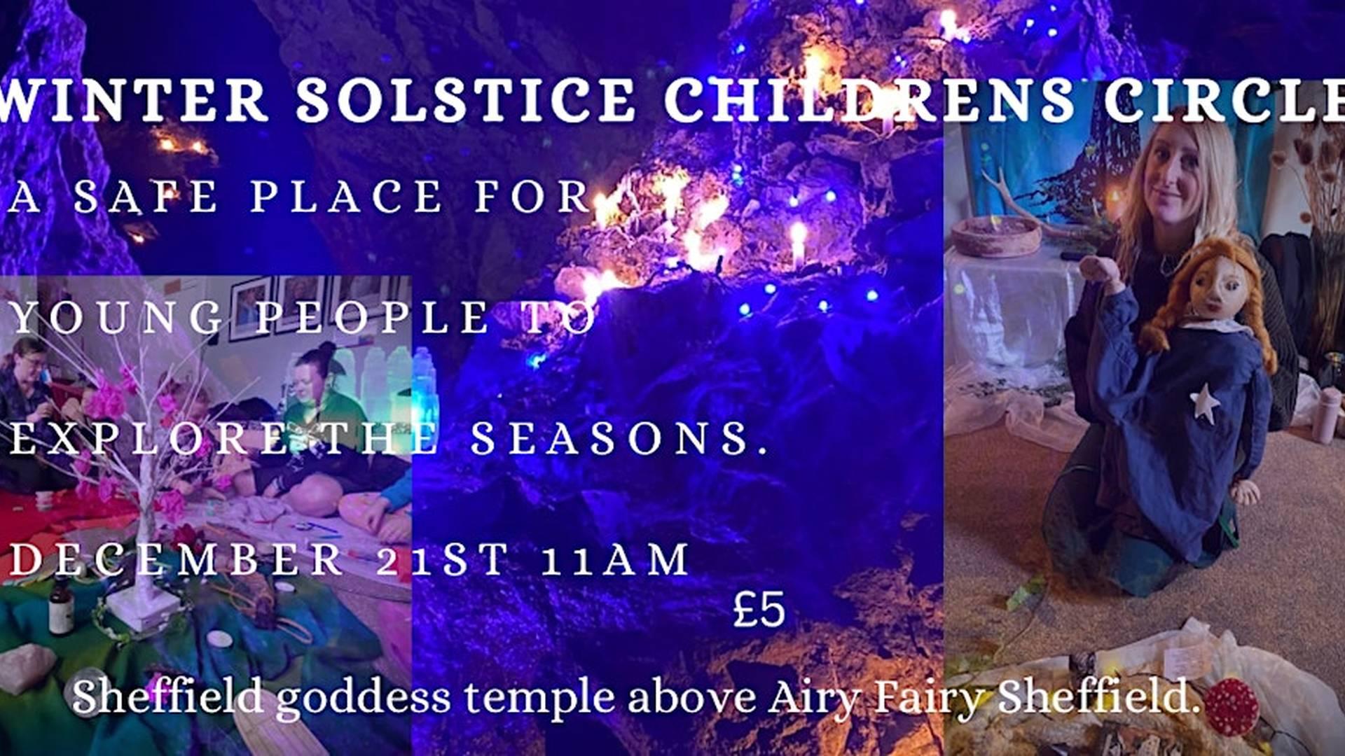 Yuletide Winter Solstice Circle for Cildren and Young People. photo