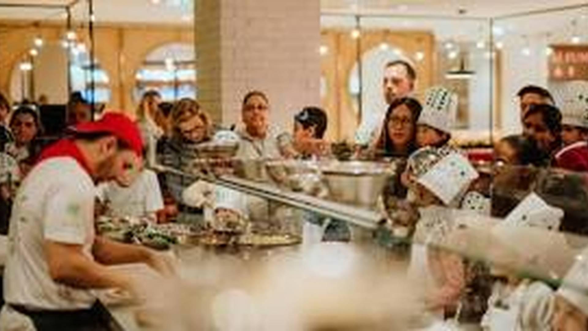 The Little Slice Pizza Class at Pizza Pilgrims Selfridges photo