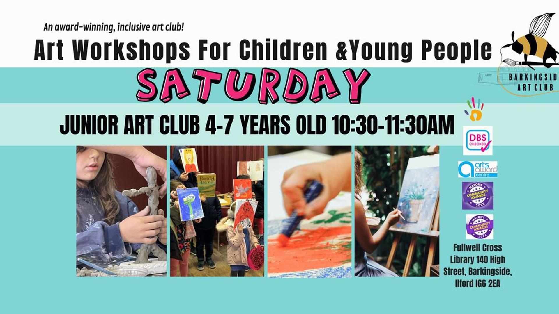 Saturday Art Club JUNIORS (4 - 7 Year Olds) photo