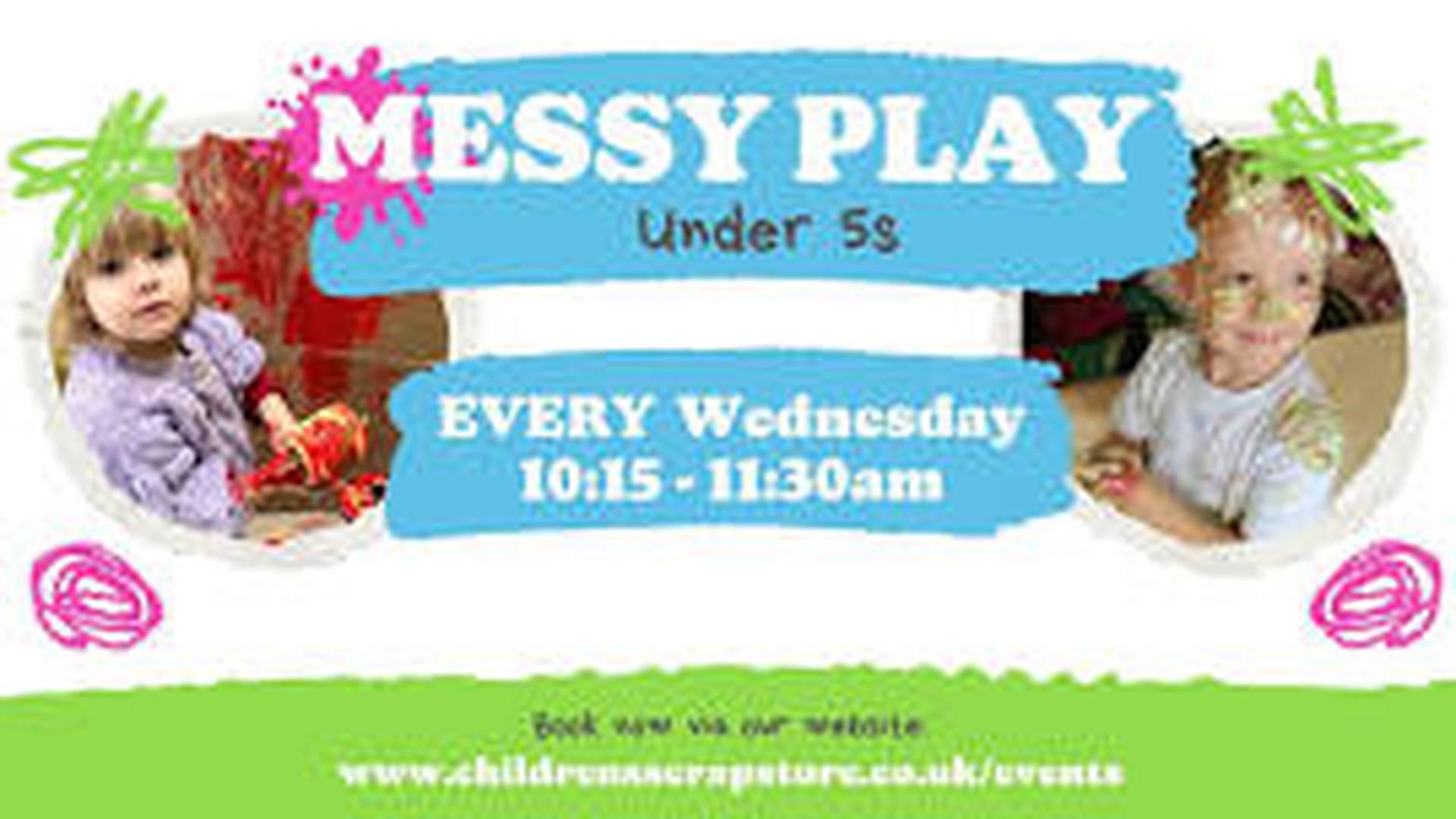 Messy Play: Under 5's photo