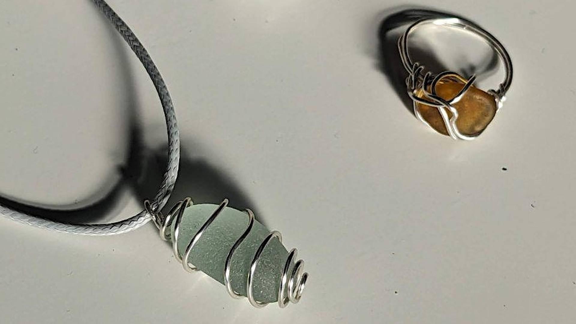 Seaglass Jewellery Making Workshop photo