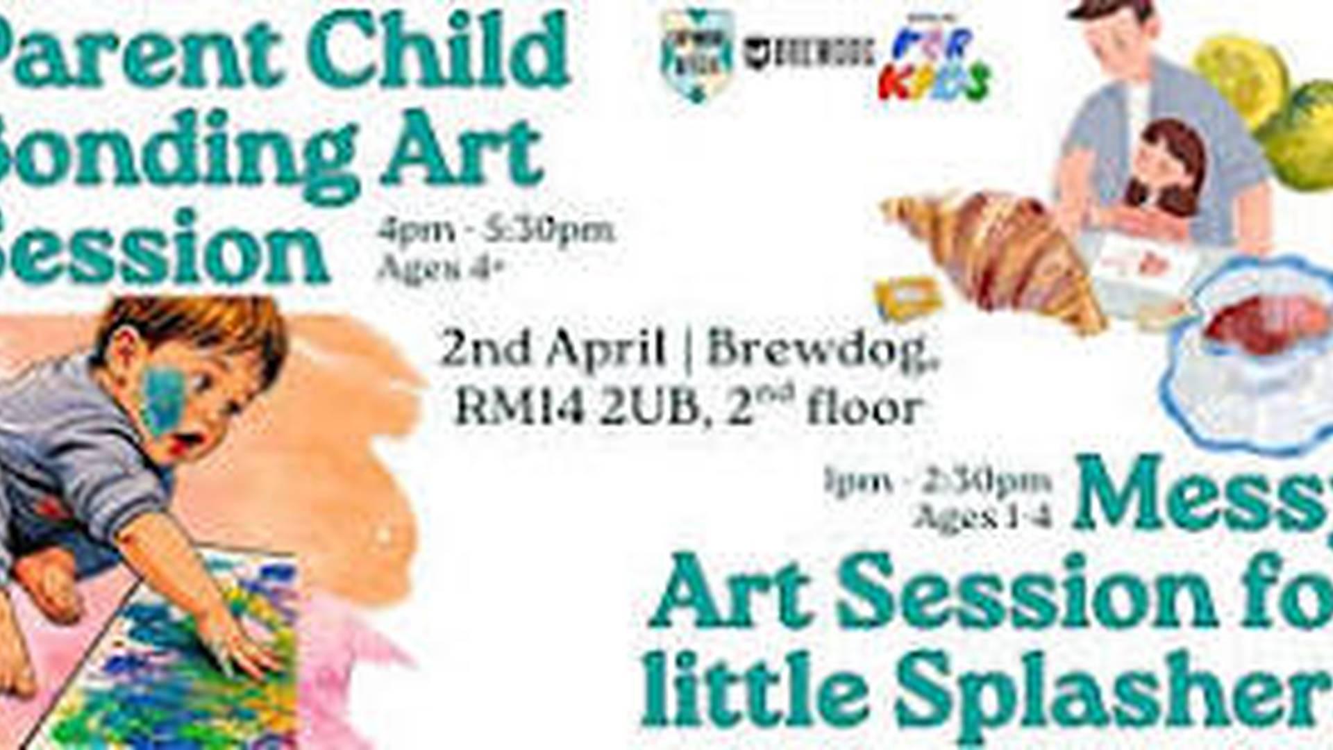 Messy Art Experience | Easter Session @ Brewdog Upminster photo