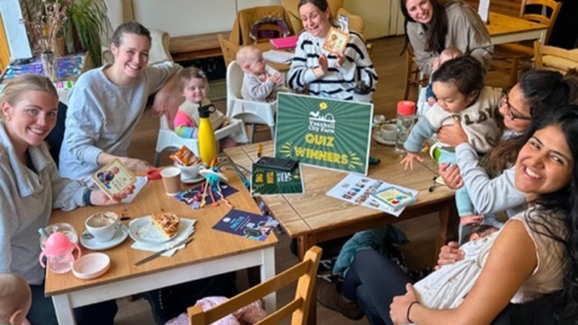 PARENT & BABY QUIZ AT VAUXHALL CITY FARM photo