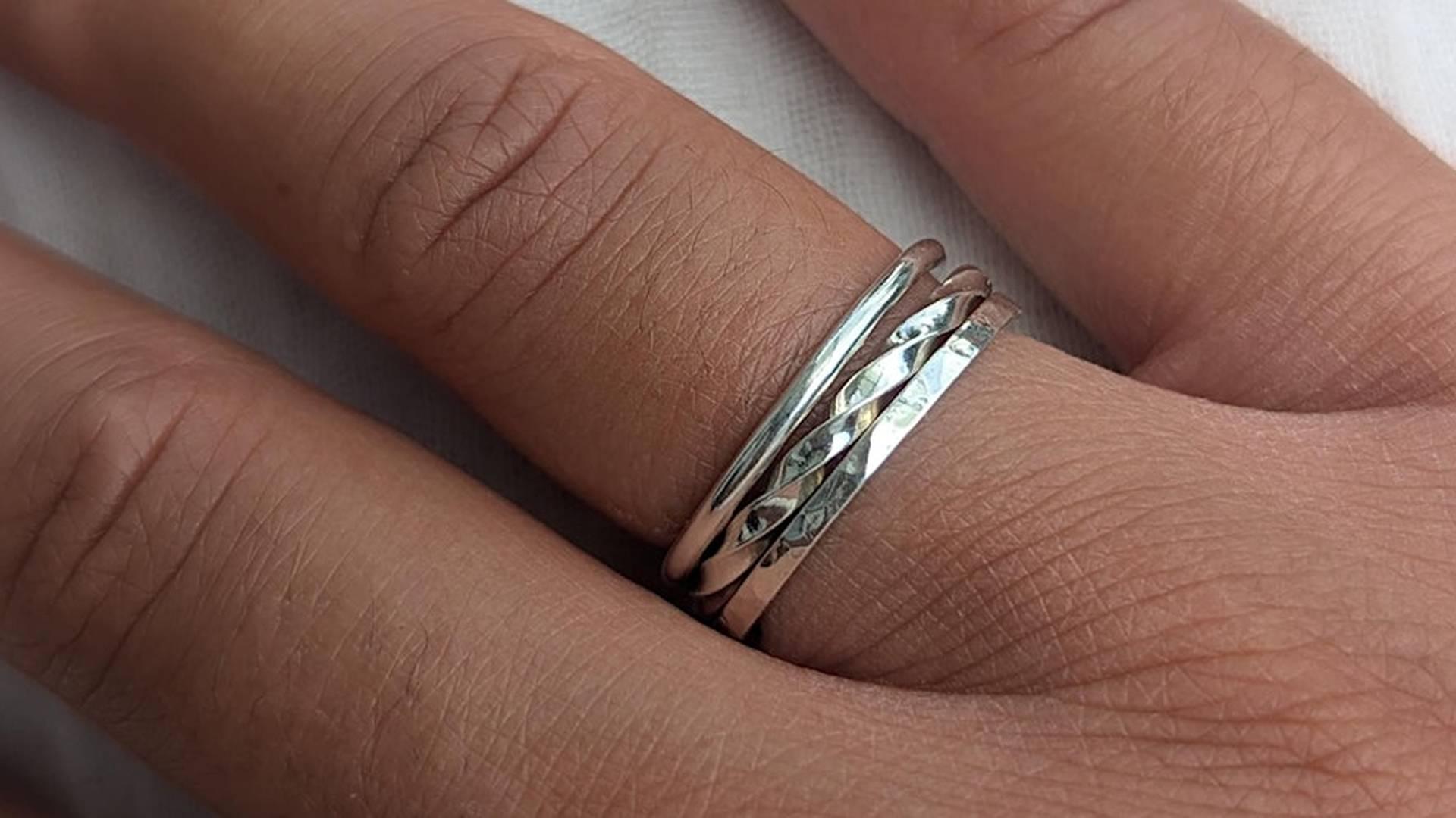 Make Three Silver Stacking Rings Workshop photo