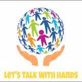Let's talk with hands logo