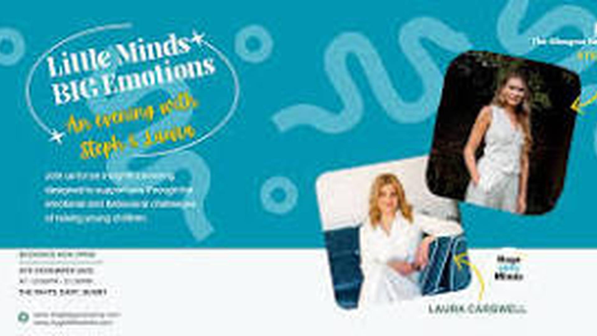 Little Minds BIG Emotions - An evening with Steph & Laura photo