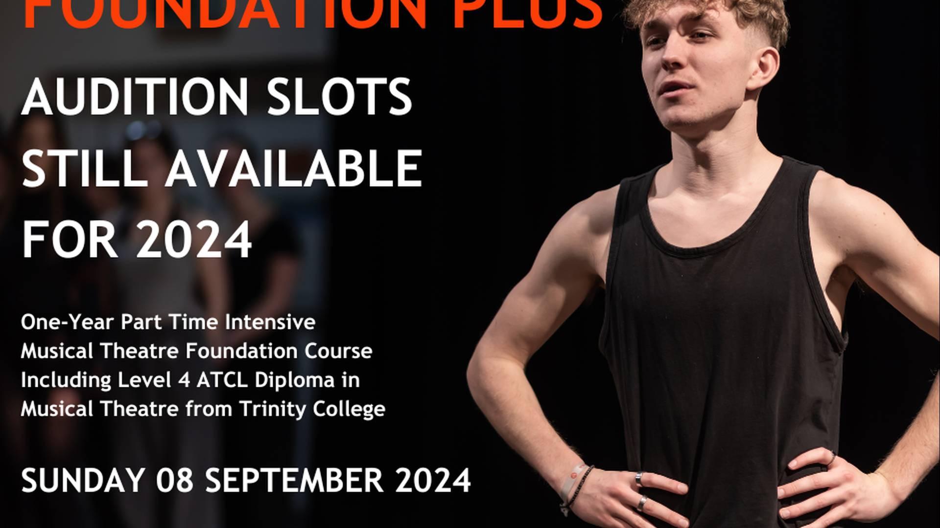 AUDITIONS: Professional Development Programme Foundation Plus photo