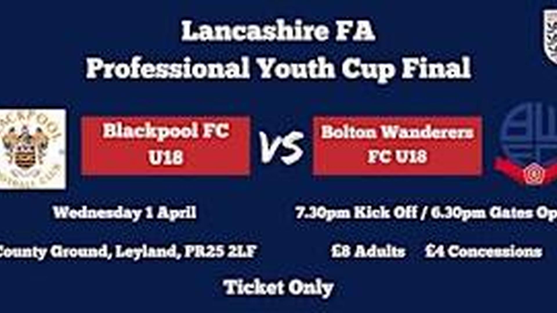 Lancashire FA Professional Youth Cup Final 2026 photo