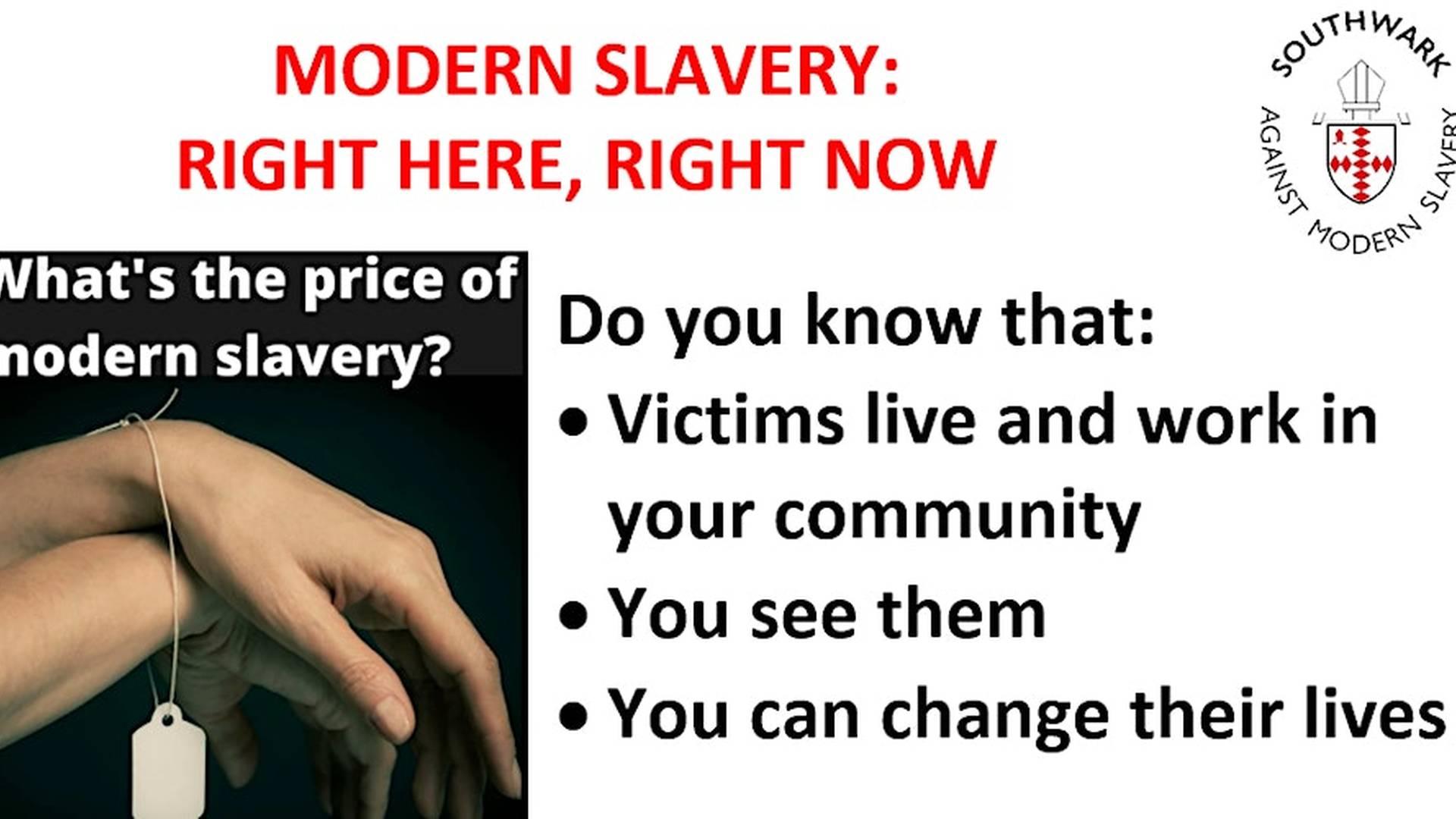 Southwark Against Modern Slavery Free Event photo