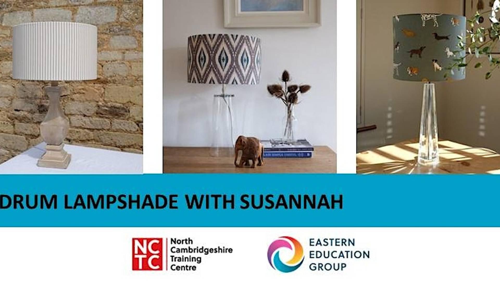 Upholstery Class: Drum Lampshade photo