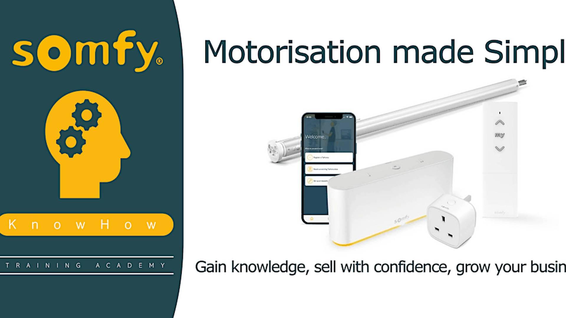 Somfy Training (Reading) - Motorisation made Simple photo