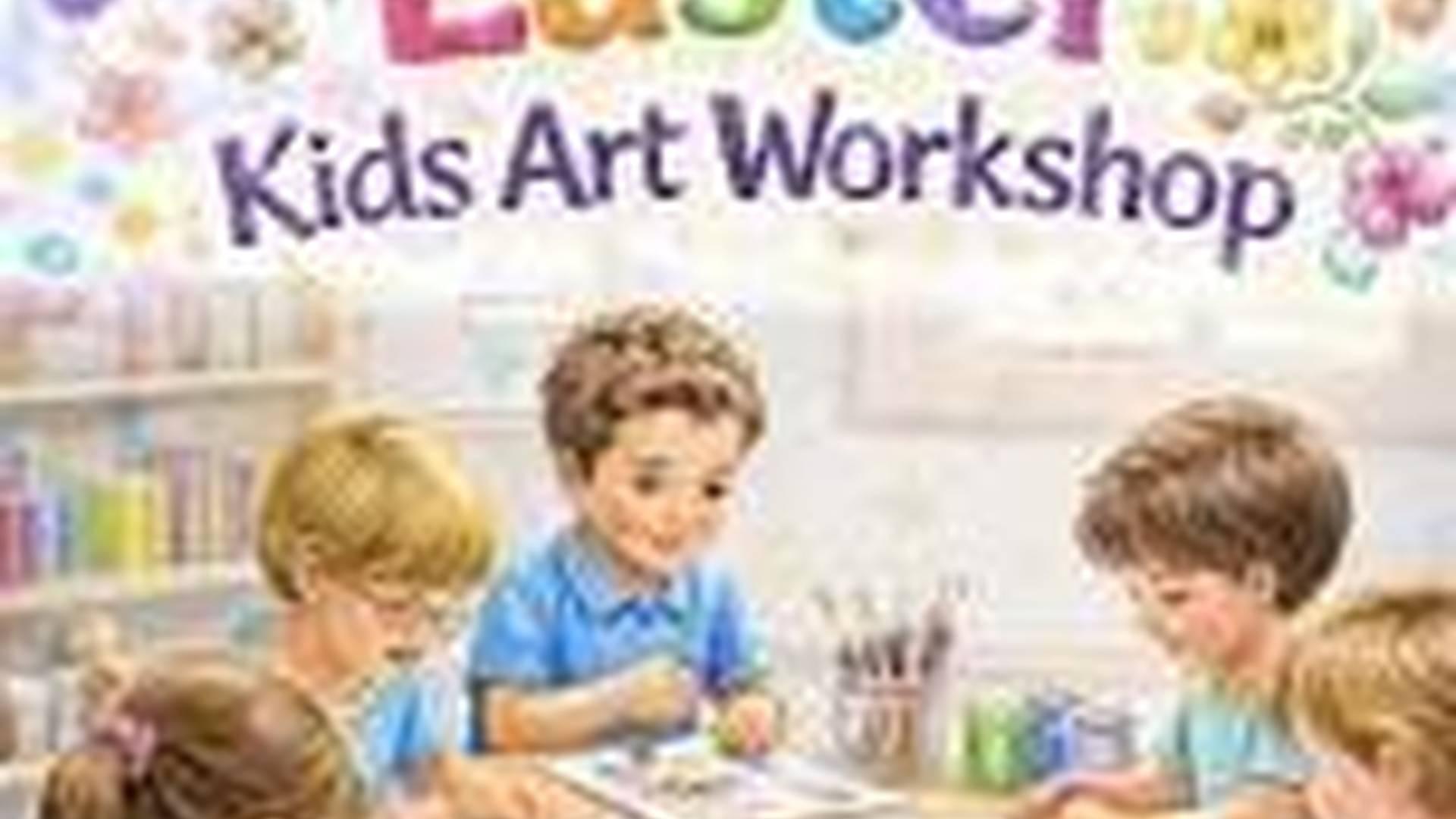 Easter Kids Art Workshop-Bloom Art Studios photo