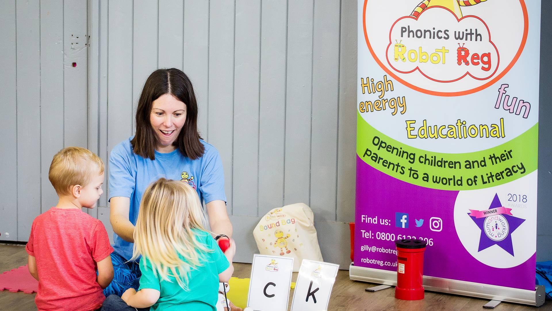 Preschool Phonics with Robot Reg Stockton Heath photo