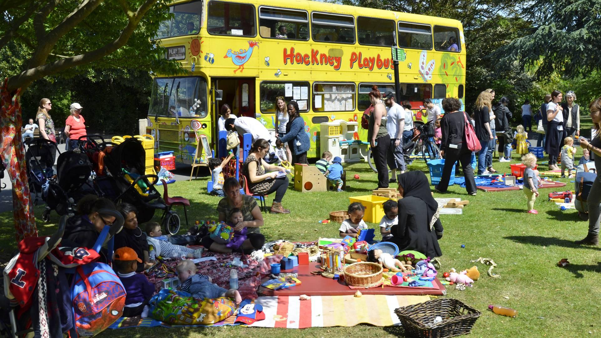 Hackney Playbus photo