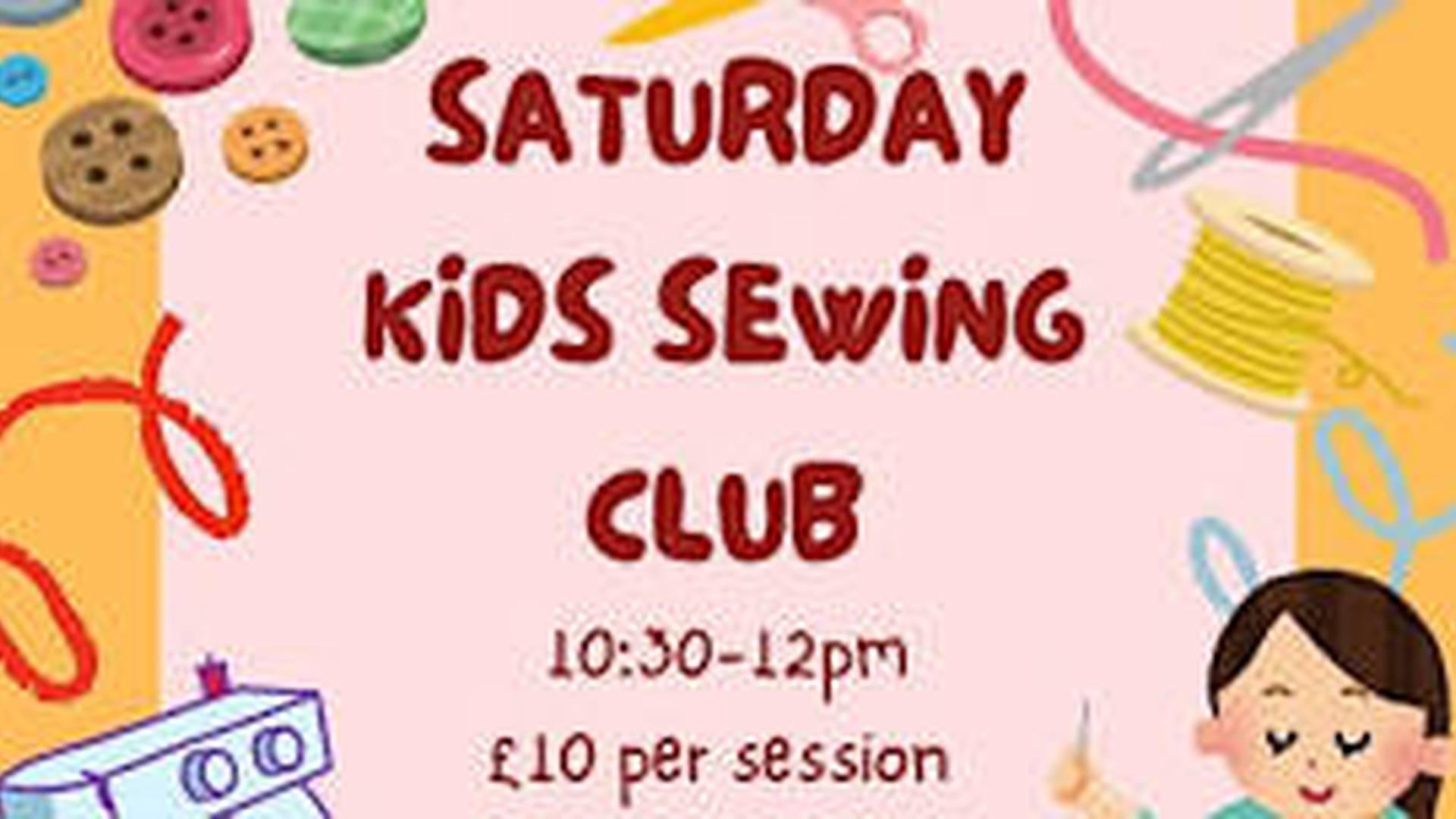 Kids Saturday Sewing School (suitable for ages 8+) photo