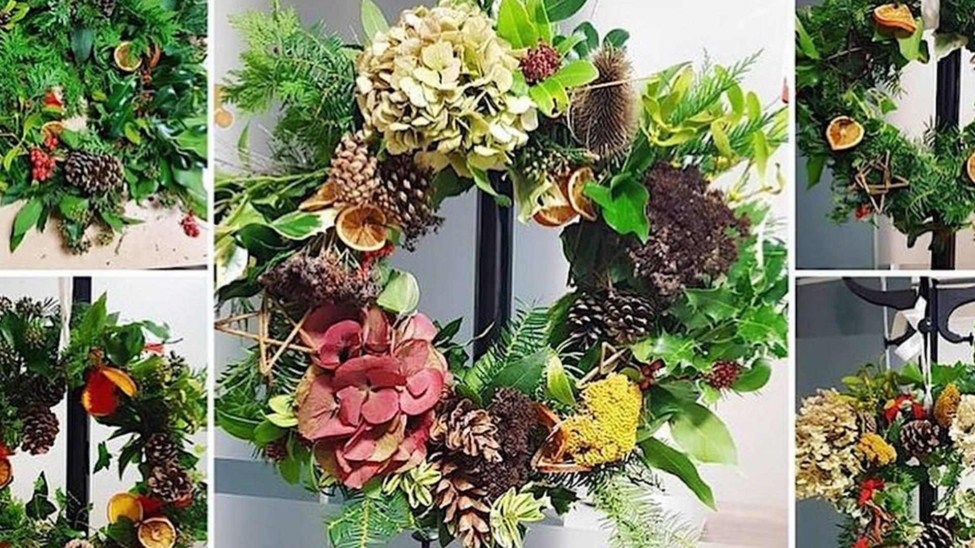 Foraged Festive Wreaths photo