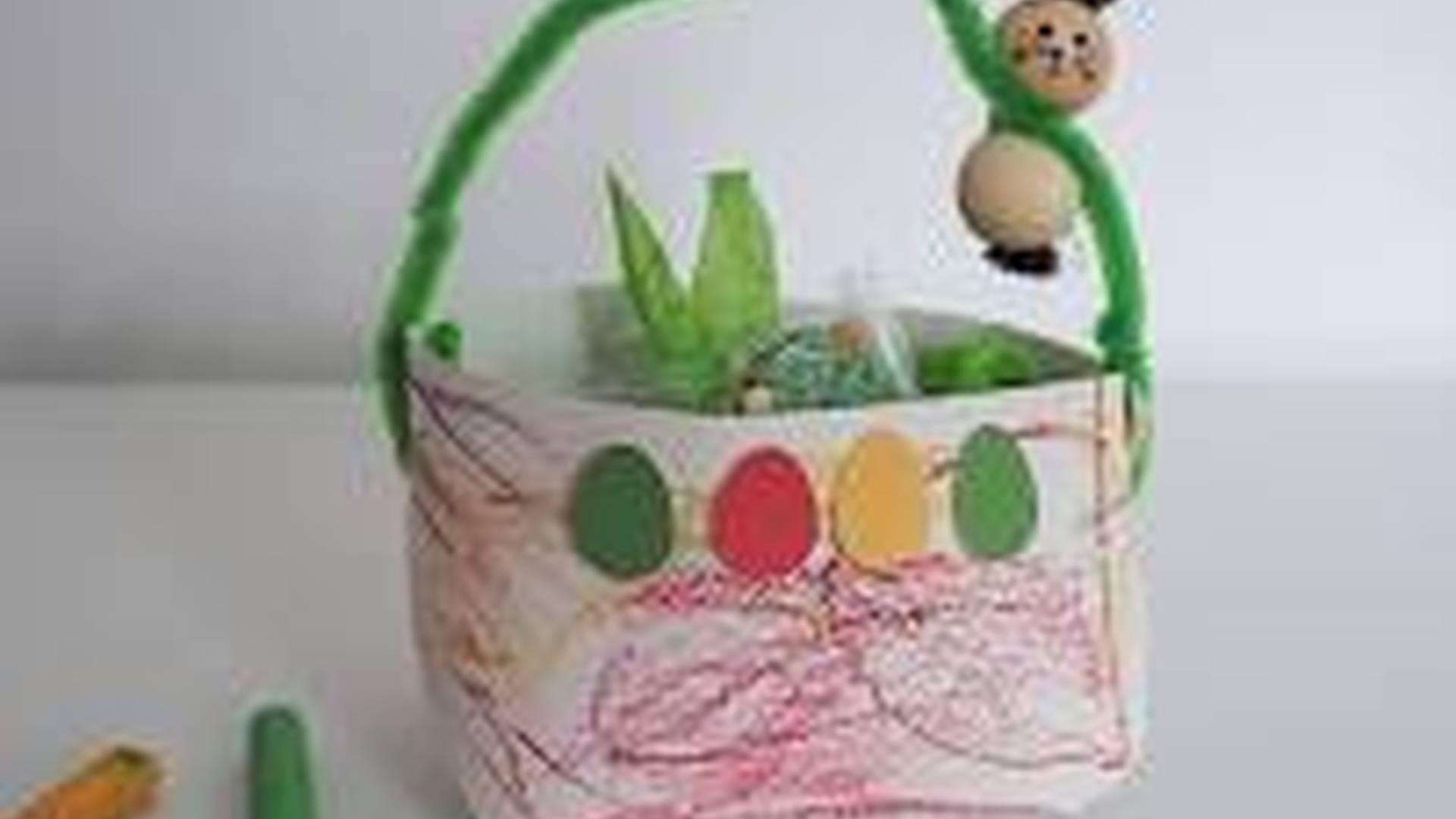 FREE Kids Easter Crafts: Easter Baskets photo