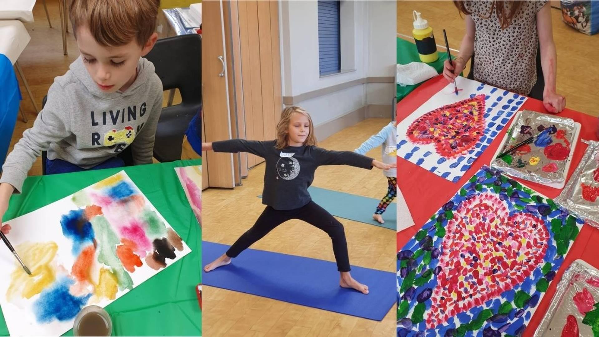 Camp Create: Yoga & Art photo
