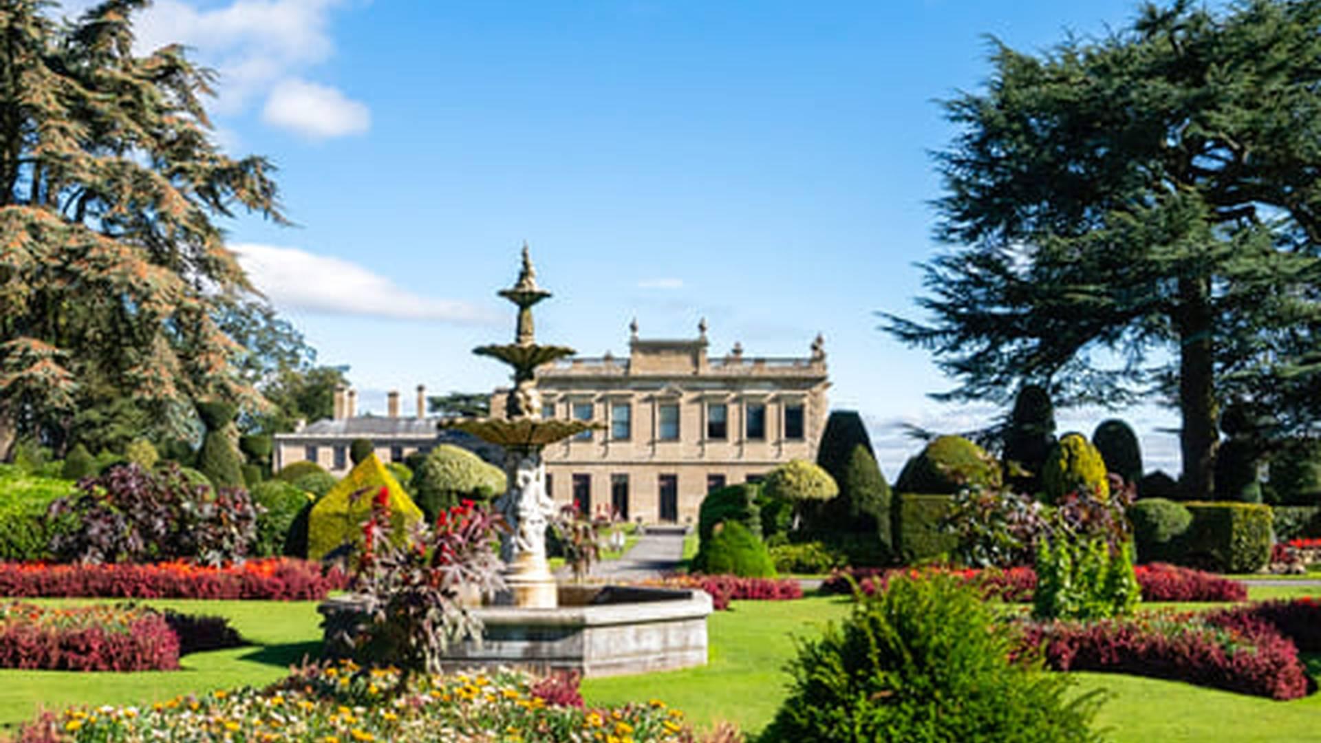 Evening Garden Tour At Brodsworth Hall photo