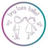 tiny toes ballet Warwickshire logo