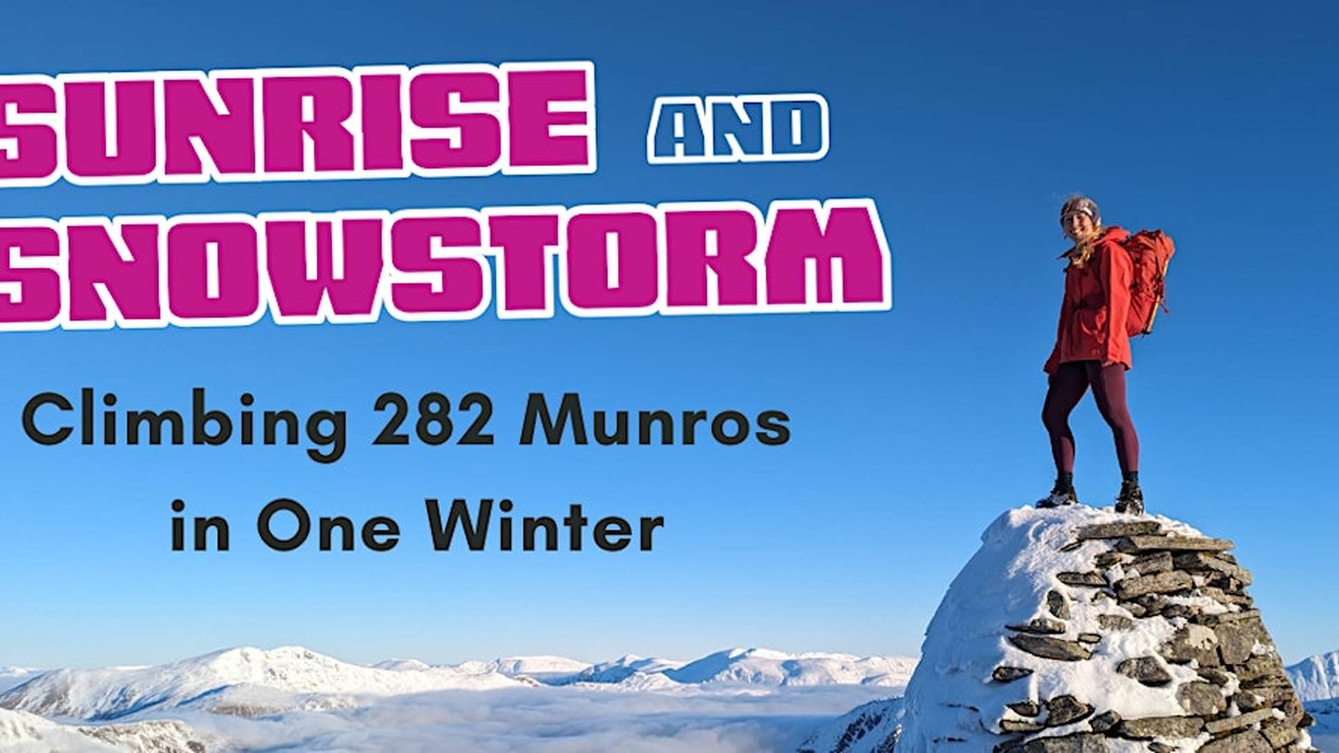 Sunrise and Snowstorm: Climbing 282 Munros in One Winter - Ratho, Edinburgh photo