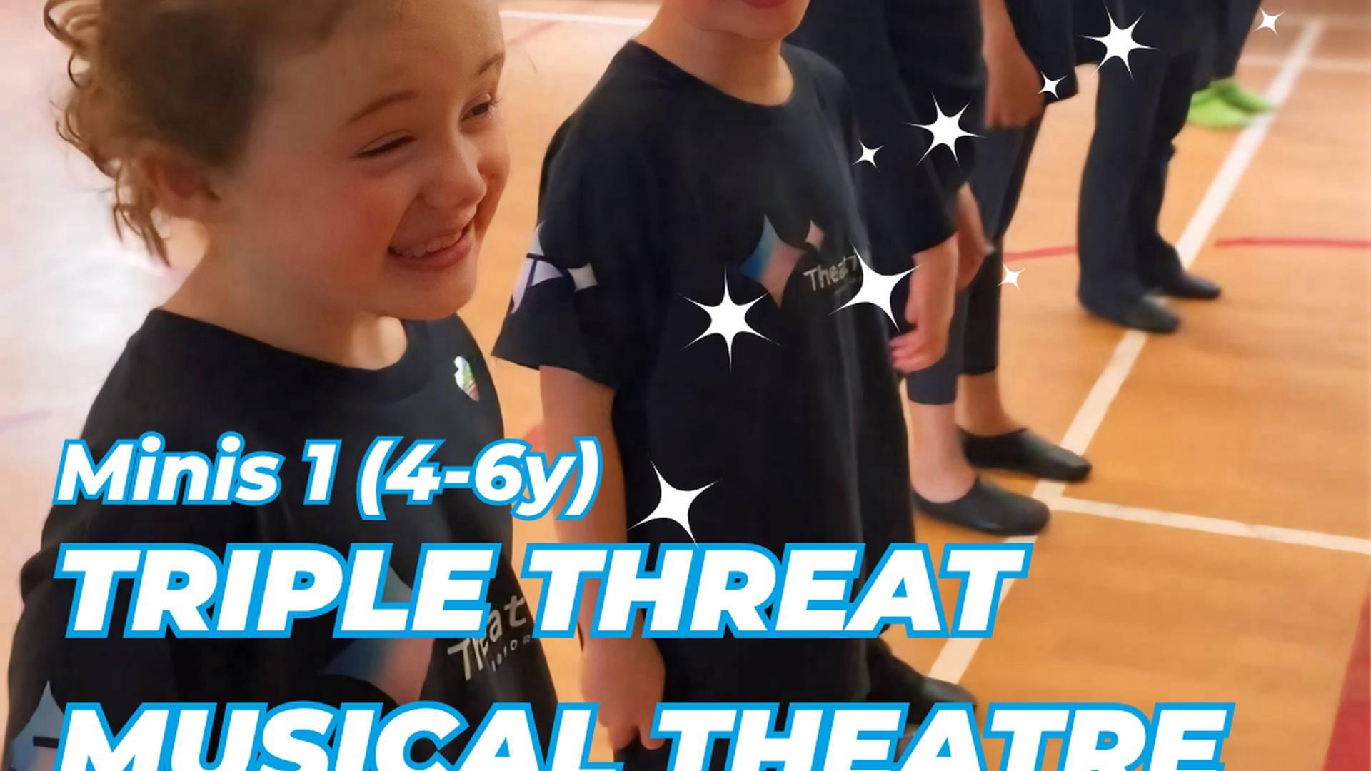 Minis 1 Triple Threat Musical Theatre (Ballet, Modern, Tap, Singing & Drama) photo