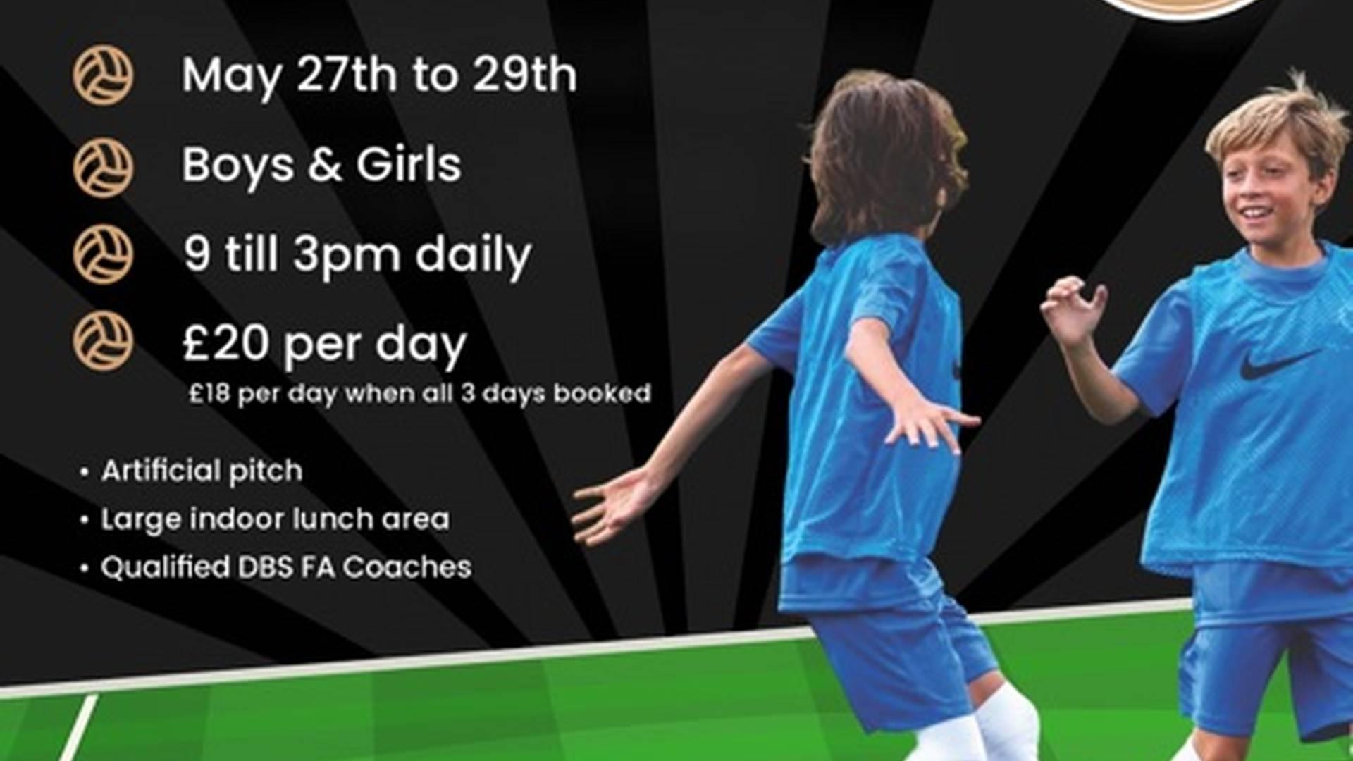Boys and Girls football camp- May half term photo