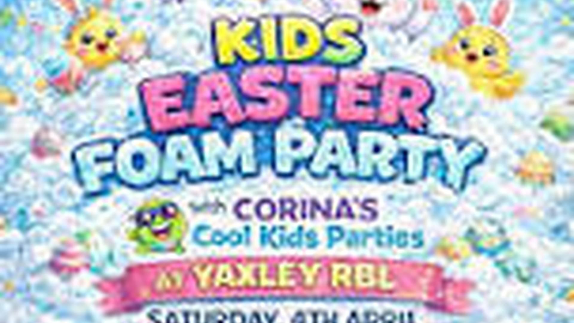 Kids Easter Foam Party photo