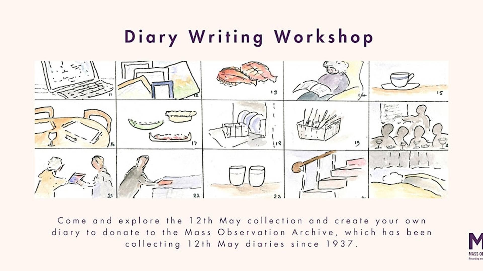 Diary writing workshop photo