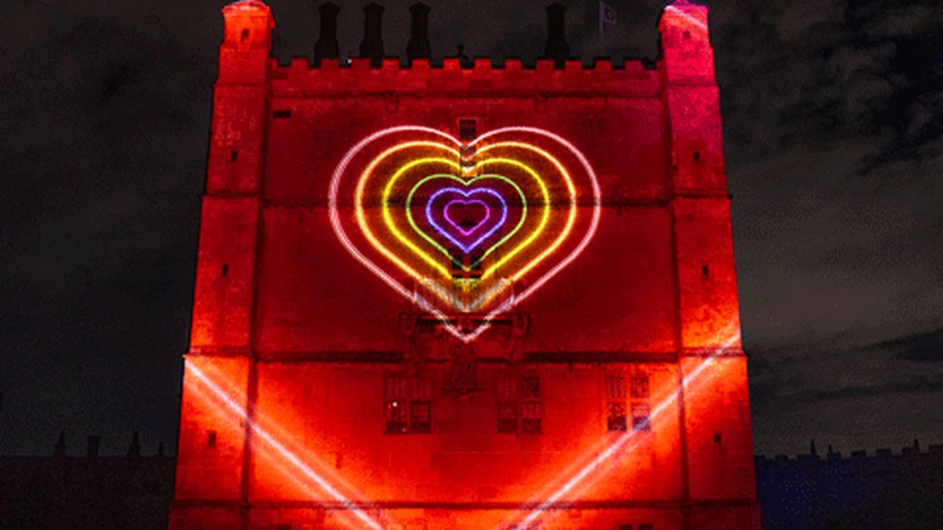 Bright Winter Nights At Bolsover Castle photo