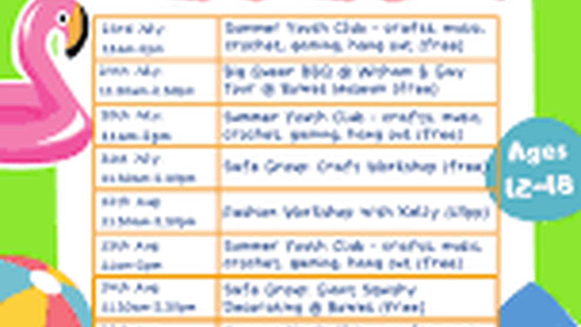 Summer Youth Club photo